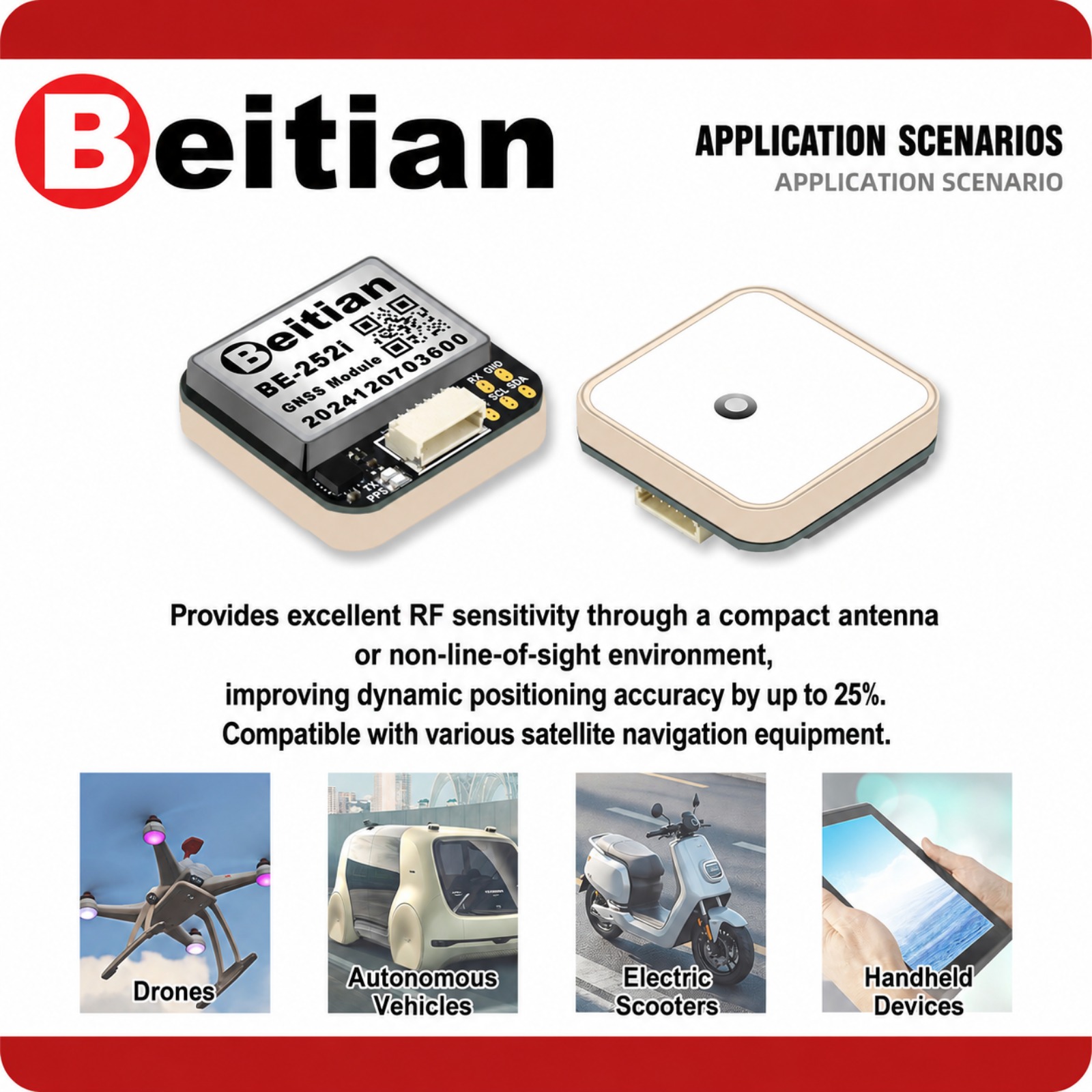 Beitian M10 Dreifachmodus GNSS – Drone Compass Bewertung und Preis