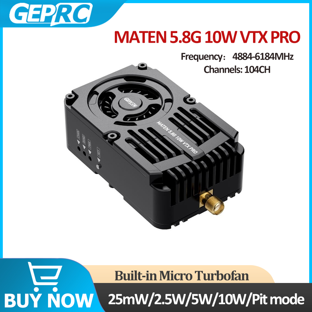GEPRC MATEN 5,8G 10W VTX PRO 1 – Drone Transmitter Bewertung und Preis