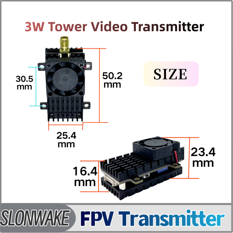 SLONWAKE 5,8G 3000mW Simulatio – Drone Receiver Bewertung und Preis
